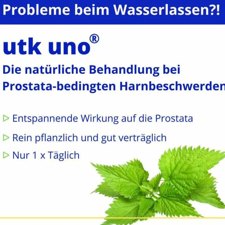 Utk uno ® Filmtabletten B, 60 St- Prostata Medikamente