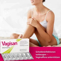 Vagisan Intimpflege|Scheidenpilz Medikamente-Milchsäure Vaginalzäpfchen, 7 St