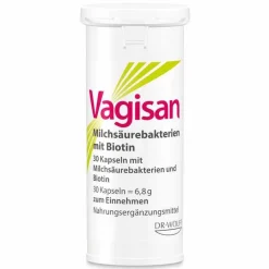 Vagisan Milchsäurebakterien mit Biotin Kapseln, 30 St- Bakterienkulturen
