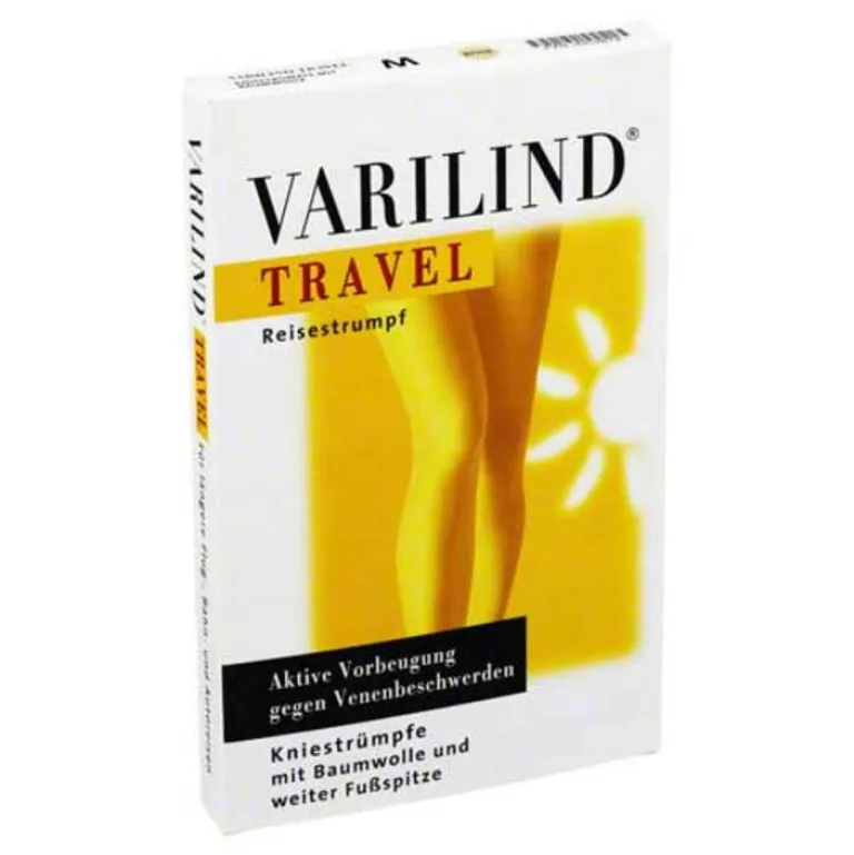 Varilind Travel Kniestrümpfe BW M, 2 St- Stütz- Und Reisestrümpfe|Kniestrümpfe