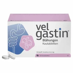 Velgastin ® Blähungen Kautabletten, 100 St- Medikamente Gegen Blähungen