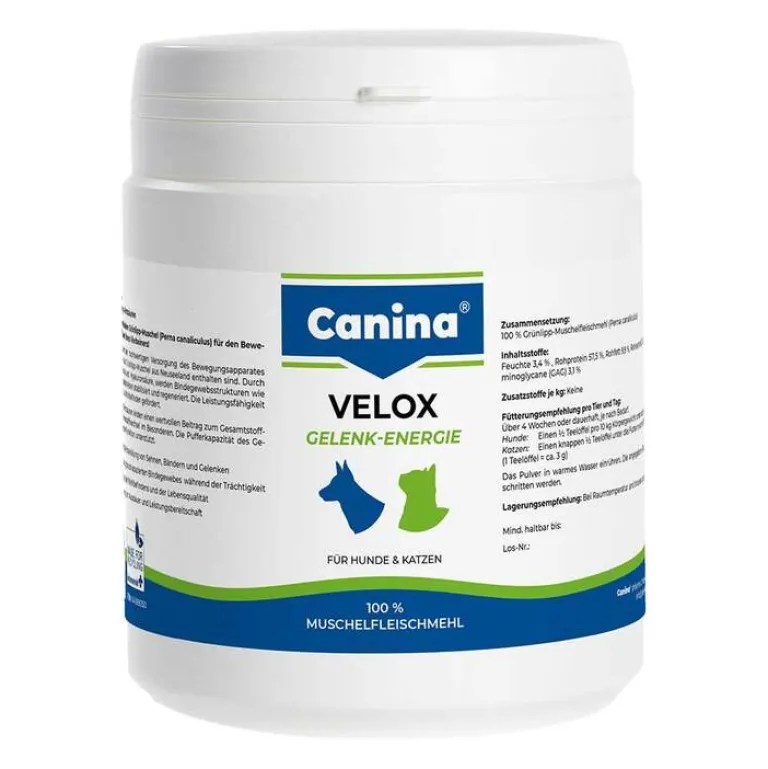 Canina Bewegungsapparat-Velox Gelenkenergie 100% für Hunde und Katzen, 400 g