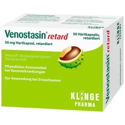 Venostasin ® retard Kapseln mit Rosskastaniensamen-Trockenextrakt, 50 St- Venenleiden