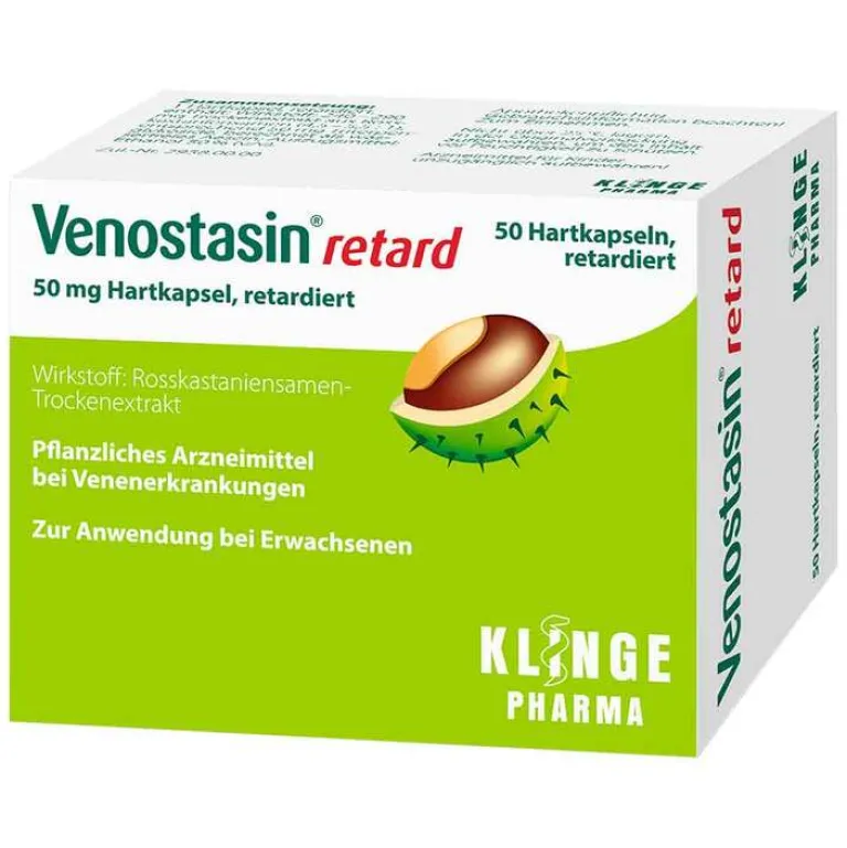 Venostasin ® retard Kapseln mit Rosskastaniensamen-Trockenextrakt, 50 St- Venenleiden