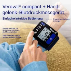 ® compact + Handgelenk-Blutdruckmessgerät, 1 St^Veroval Outlet