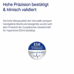 Veroval Blutdruckmessgeräte-® compact Handgelenk-Blutdruckmessgerät, 1 St