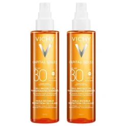 Capital Soleil Cell Protect Oil LSF 30 , 2x200 ml^Vichy Discount