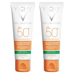 Vichy Lsf 50+-Capital Soleil matt.Sonnenpflege Cre.LSF 50 +, 2x50 ml