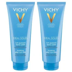 Vichy Capital Soleil Nach der Sonne Pflege-Milch , 2x300 ml- Lsf 30|After Sun & Regeneration