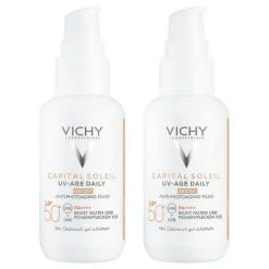 Vichy Capital Soleil UV-Age getönt LSF 50 + , 2x40 ml- Lsf 50+