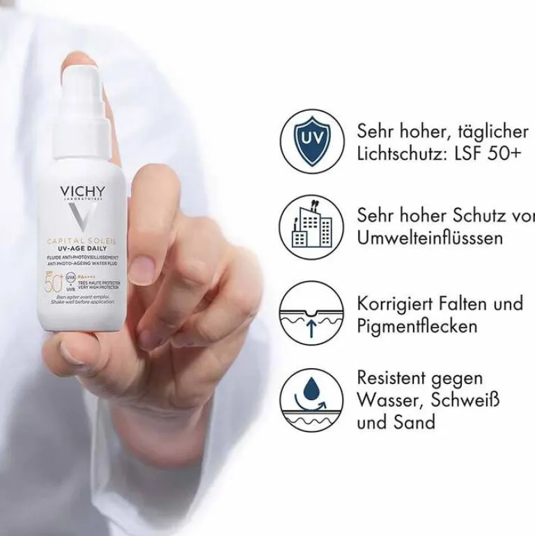 Vichy Lsf 50+|Gesicht-Capital Soleil UV-Age Daily LSF 50 + , 40 ml