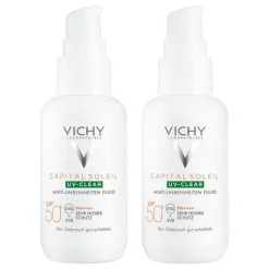 Vichy Lsf 50+-Capital Soleil UV-Clear LSF 50 + , 2x40 ml