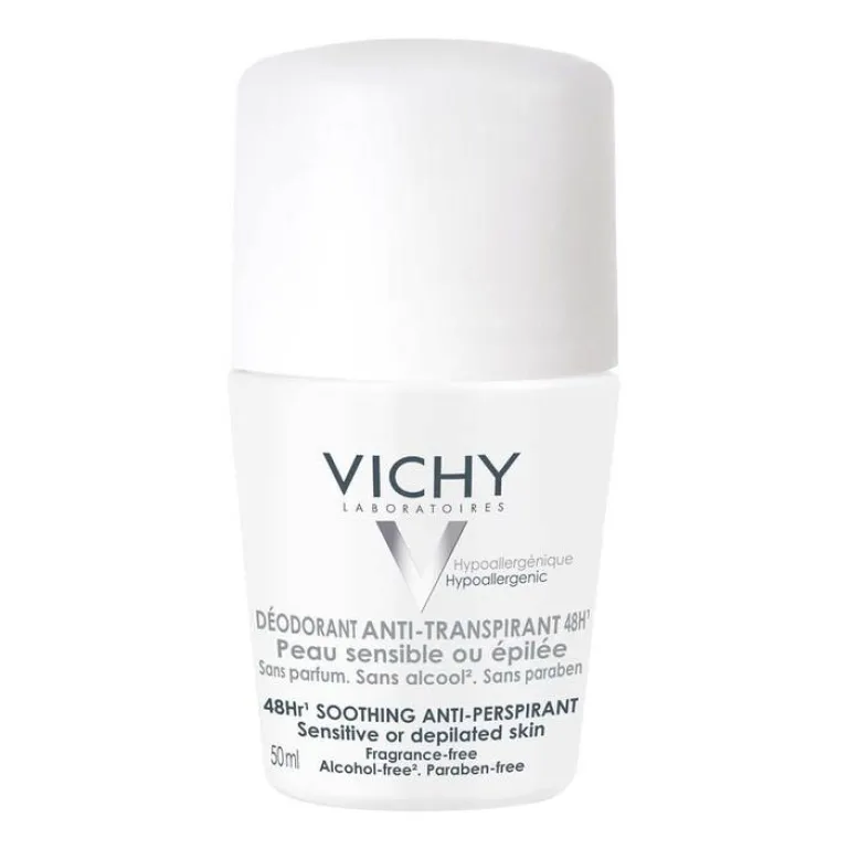 Deo Roll-on Sensitiv Antitranspirant 48h , 50 ml^Vichy Clearance