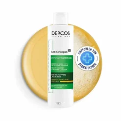 Vichy Shampoos|Kopfhautpflege-Dercos Anti-Schuppen Shampoo trockene Kopfhaut, 200 ml