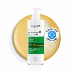 Vichy Shampoos|Kopfhautpflege-Dercos Anti-Schuppen Shampoo trockene Kopfhaut, 390 ml