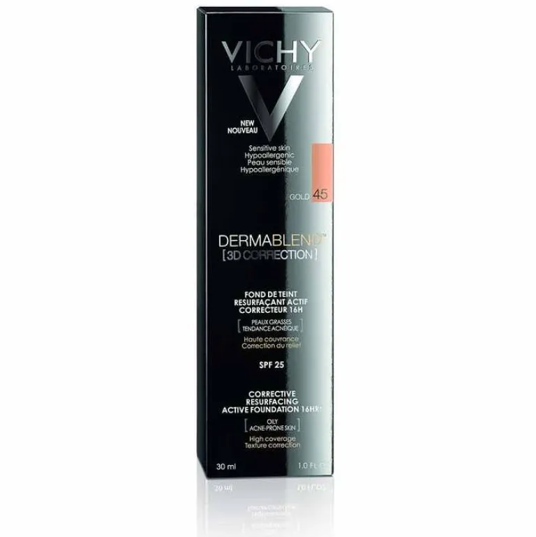 Dermablend 3D Correction Make-Up 45 Gold, 30 ml^Vichy Clearance
