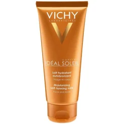 Vichy Selbstbräuner|Selbstbräuner-Idéal Soleil Selbstbräuner-Milch für Gesicht und Körper, 100 ml