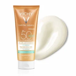 Vichy Idéal Soleil Wet Gel-Milch LSF 50, 200 ml- Lsf 50+