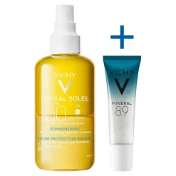 Vichy Lsf 30-Ideal Soleil Sonnenspray + Hyaluron LSF 30, 200 ml