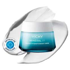 Vichy Trockene Haut|Hautbedürfnisse-Mineral 89 72h Creme leicht mit Duft, 50 ml
