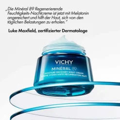 Vichy Nachtpflege|Anwendung-Produktarten-Mineral 89 Nachtcreme, 50 ml