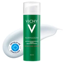 Vichy Unreine Haut|Tagespflege-Normaderm 24h Feuchtigkeitspflege, 50 ml