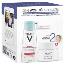Vichy Trockene Haut-Nutrilogie reichhhaltig für extrem trockene Haut + PT Mizelle Coffret, 1 P