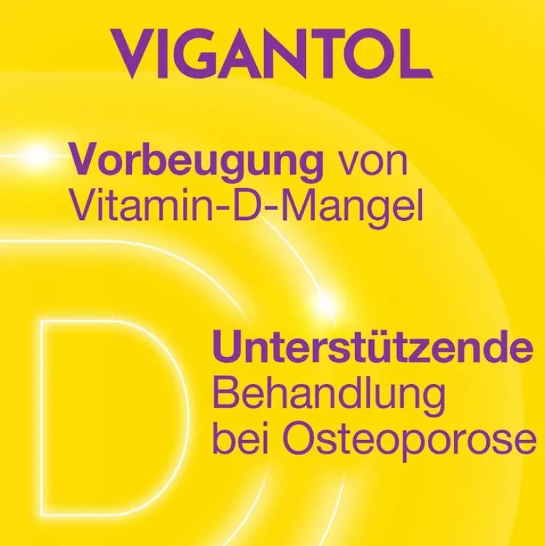 Vigantol Vitamin D (Colecalciferol)-1.000 I.E. Vitamin D3 Tabletten, 2x200 St