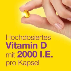 Vigantolvit Vitamin D (Colecalciferol)-2000 I.E. Vitamin D3 Weichkapseln, 60 St