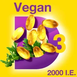 Vigantolvit 2000 I.E. Vitamin D3 vegan Weichkapseln , 120 St- Vitamin D (Colecalciferol)