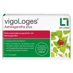 Dr. Loges Vigologes Ashwagandha plus Kapseln, 60 St- Ashwagandha