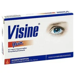 ® Yxin® Augentropfen in Einzeldosispipetten, 10X0.5 ml^Visine