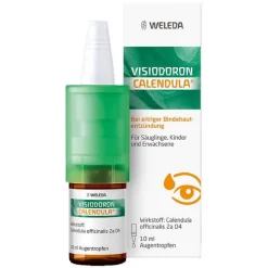 Weleda Kinder & Säuglinge|Auge & Ohr-Visiodoron Calendula Augentropfen, 10 ml