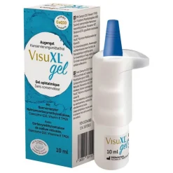 Visuxl Augengel-Gel für die Augen, 10 ml