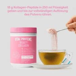 Vital Proteins Kollagen-Beauty Collagen Erdbeere Zitrone, 271 g
