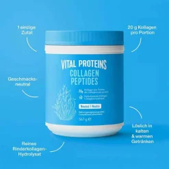 Vital Proteins Collagen Peptides neutral Pulver, 567 g- Kollagen