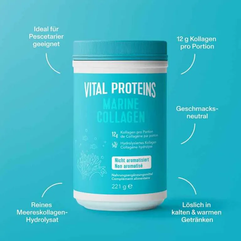 Marine Collagen Pulver, 224 g^Vital Proteins Best