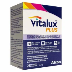 Vitalux Plus Lutein und Omega 3 Kapseln, 28 St- Omega 3 Kapseln
