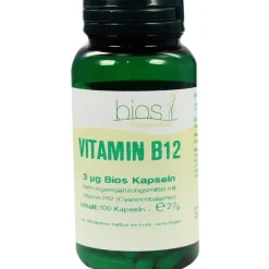 Vitamin B12 3 µg Bios Kapseln, 100 St^Bios Medical Services Hot