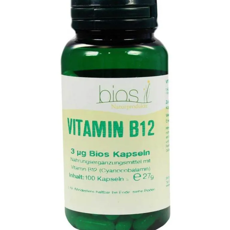 Vitamin B12 3 µg Bios Kapseln, 100 St^Bios Medical Services Hot