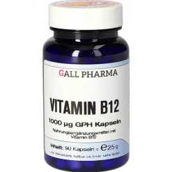 Vitamin B12 1000 µg GPH Kapseln, 90 St^ Online