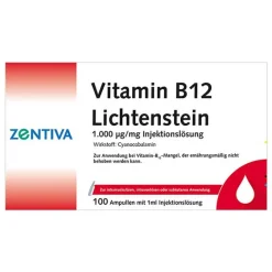 Winthrop Vitamin B12 1000 µg Lichtenstein Ampullen, 100X1 ml- Vitamin B12 (Cobalamin)