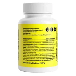 Zein Pharma Vitamin B12 500 µg Lutschtabletten, 180 St- Vitamin B12 (Cobalamin)