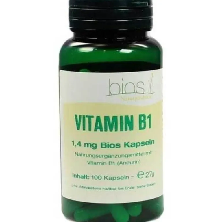 Bios Medical Services Vitamin B1 (Thiamin)-Vitamin B1 1,4 mg Bios Kapseln, 100 St