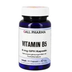Vitamin B5 6 mg GPH Kapseln, 30 St^Hecht Pharma Discount