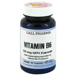 Vitamin B6 50 mg GPH Kapseln, 90 St^Hecht Pharma Discount