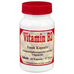 Vitamin B2 3,6 mg Junek Kapseln, 60 St- Vitamin B2 (Riboflavin)