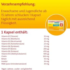 Vitamin B Complete all-in-one Kapseln, 120 St^Hevert Online