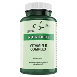 Vitamin B Complex Kapseln, 180 St^Green line Nutritheke Best