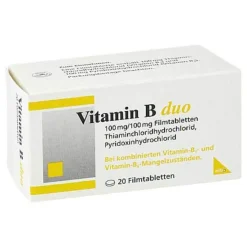Vitamin B Duo Filmtabletten, 20 St- Vitamin B Komplex